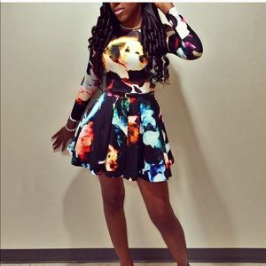 Bebe multicolored dress